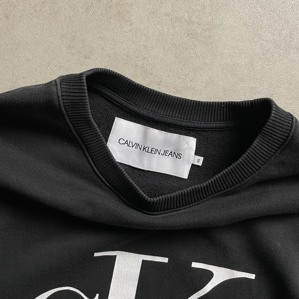Calvin Klein big logo crewneck