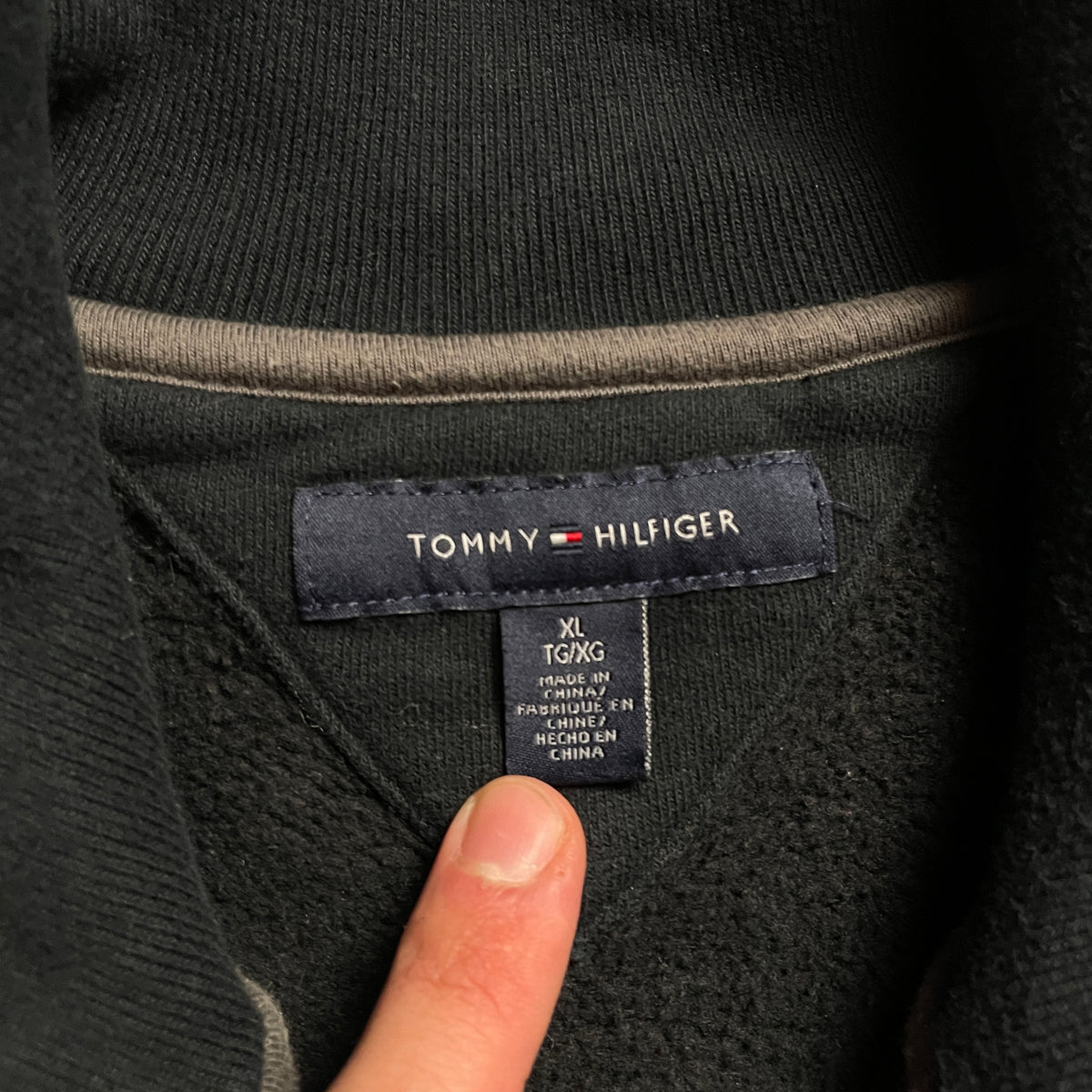 Tommy Hilfiger fullzip pulóver