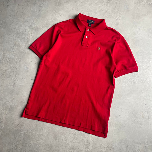 Ralph Lauren piros pólóing