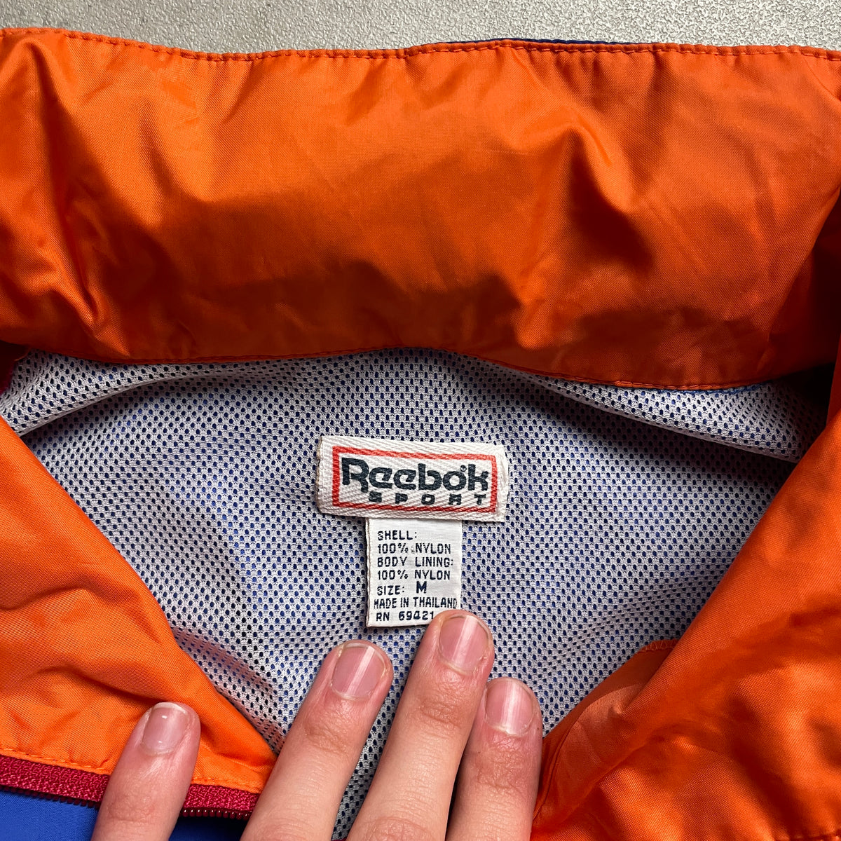Reebok vintage esőkabát