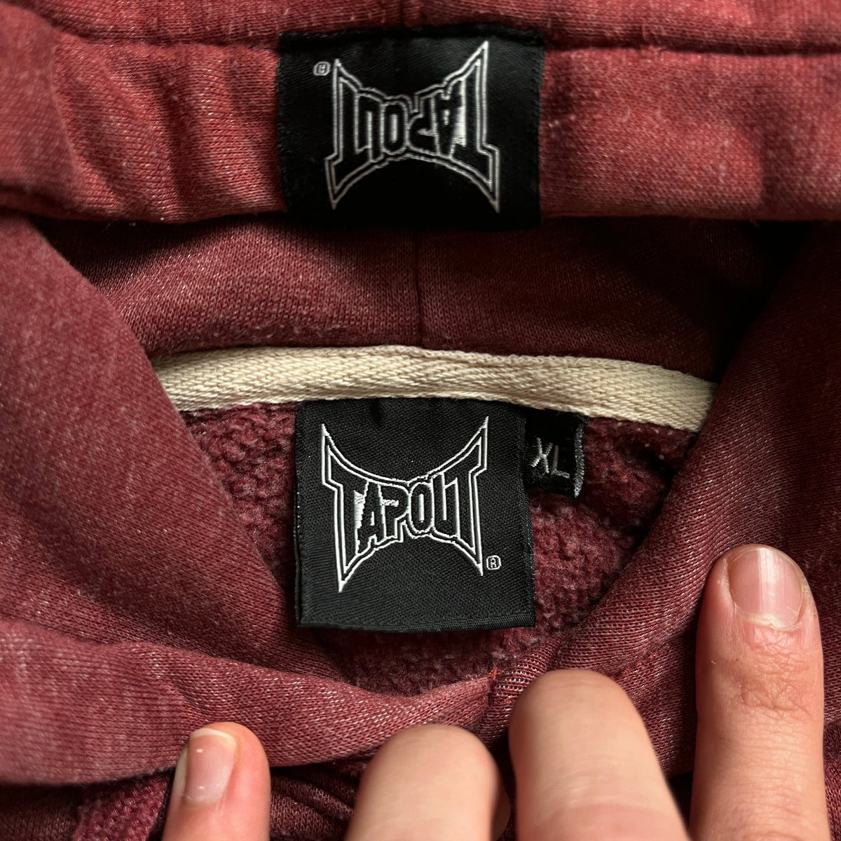 Tapout big logo hoodie