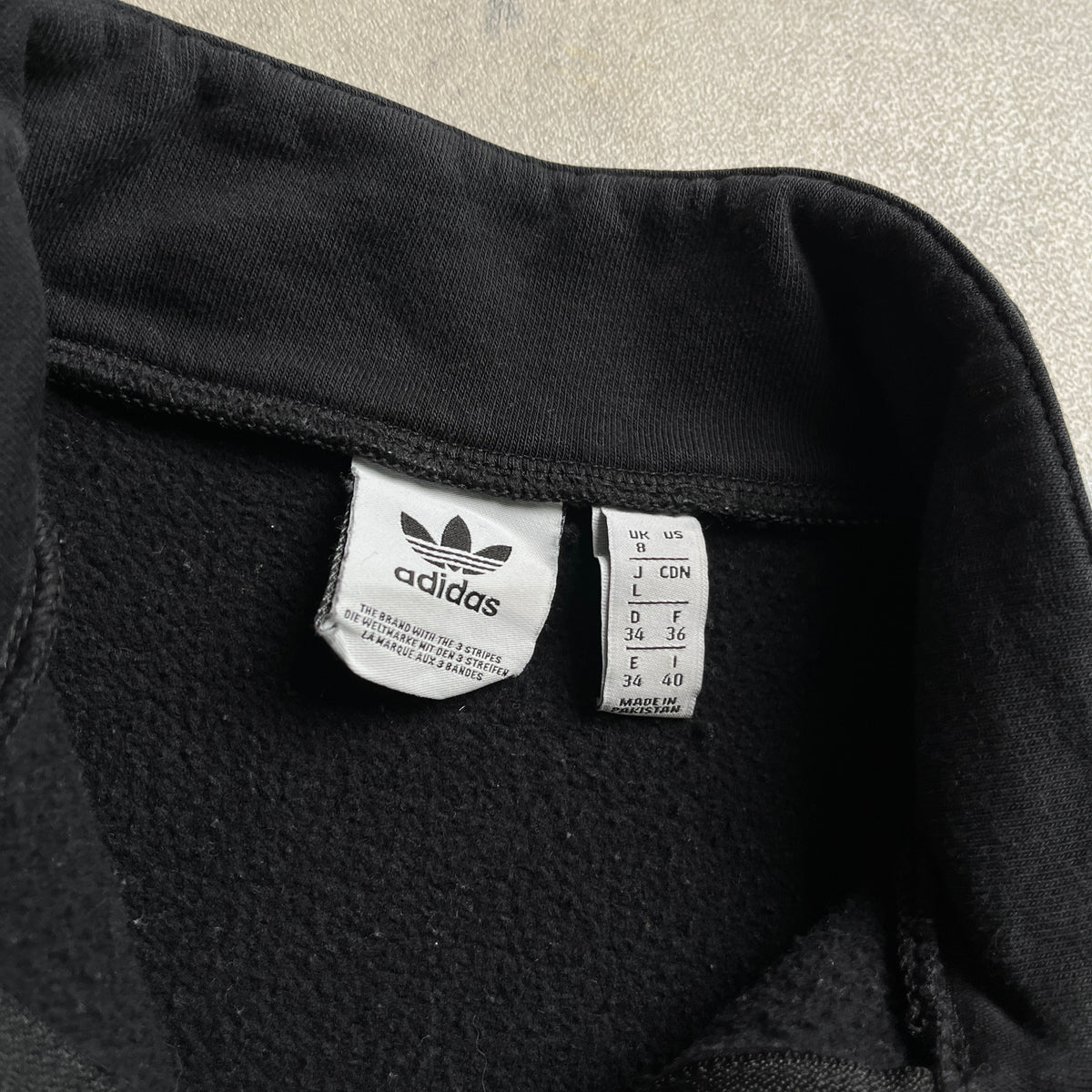 Adidas taped quaterzip melegítőfelső