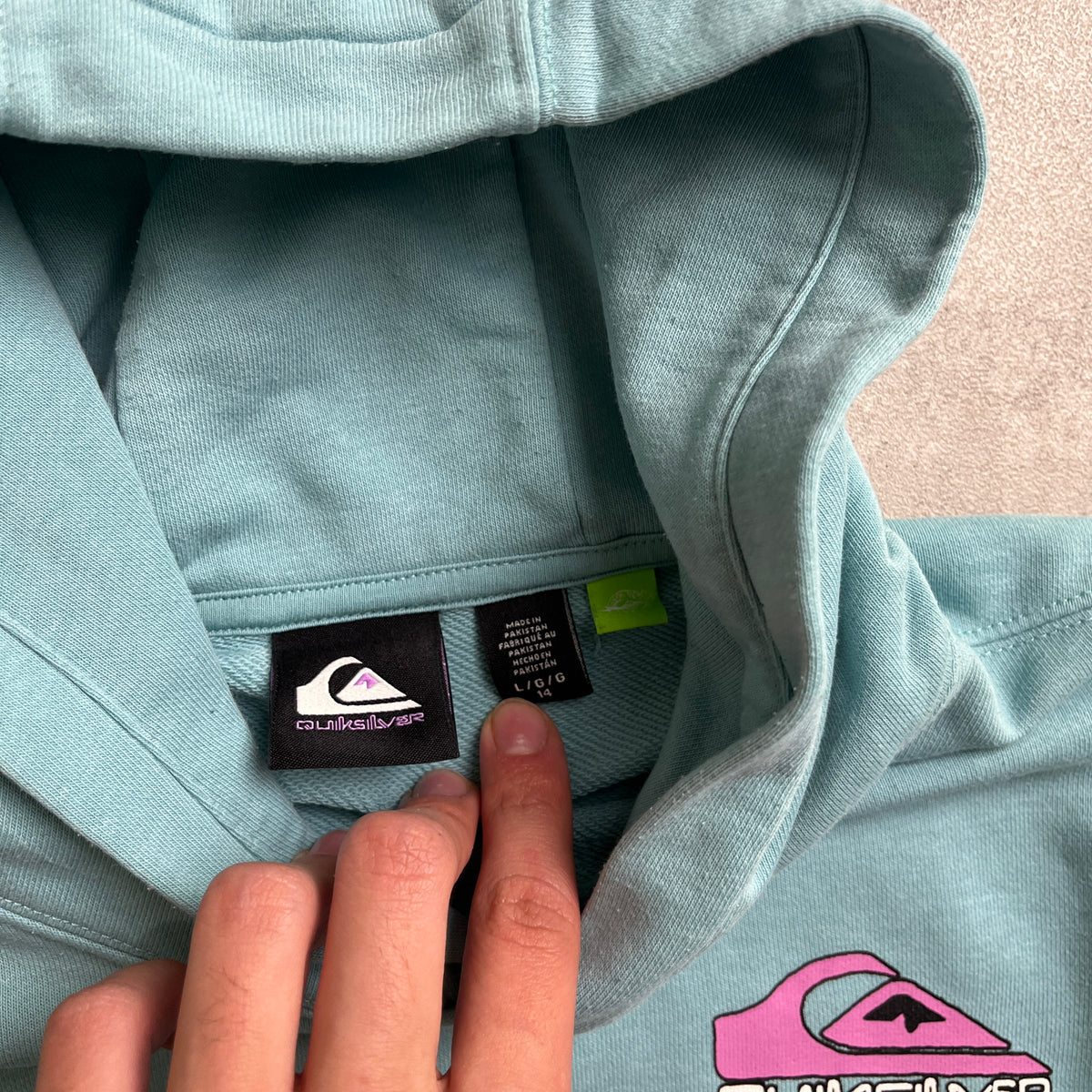 Quicksilver graphic hoodie
