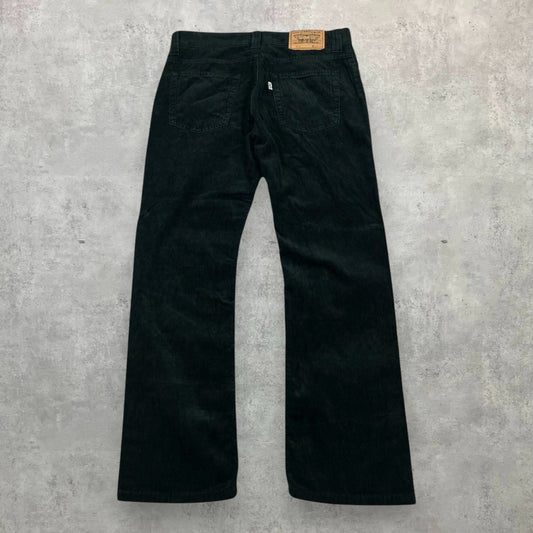 Levi's 512-es fekete kordbársony nadrág