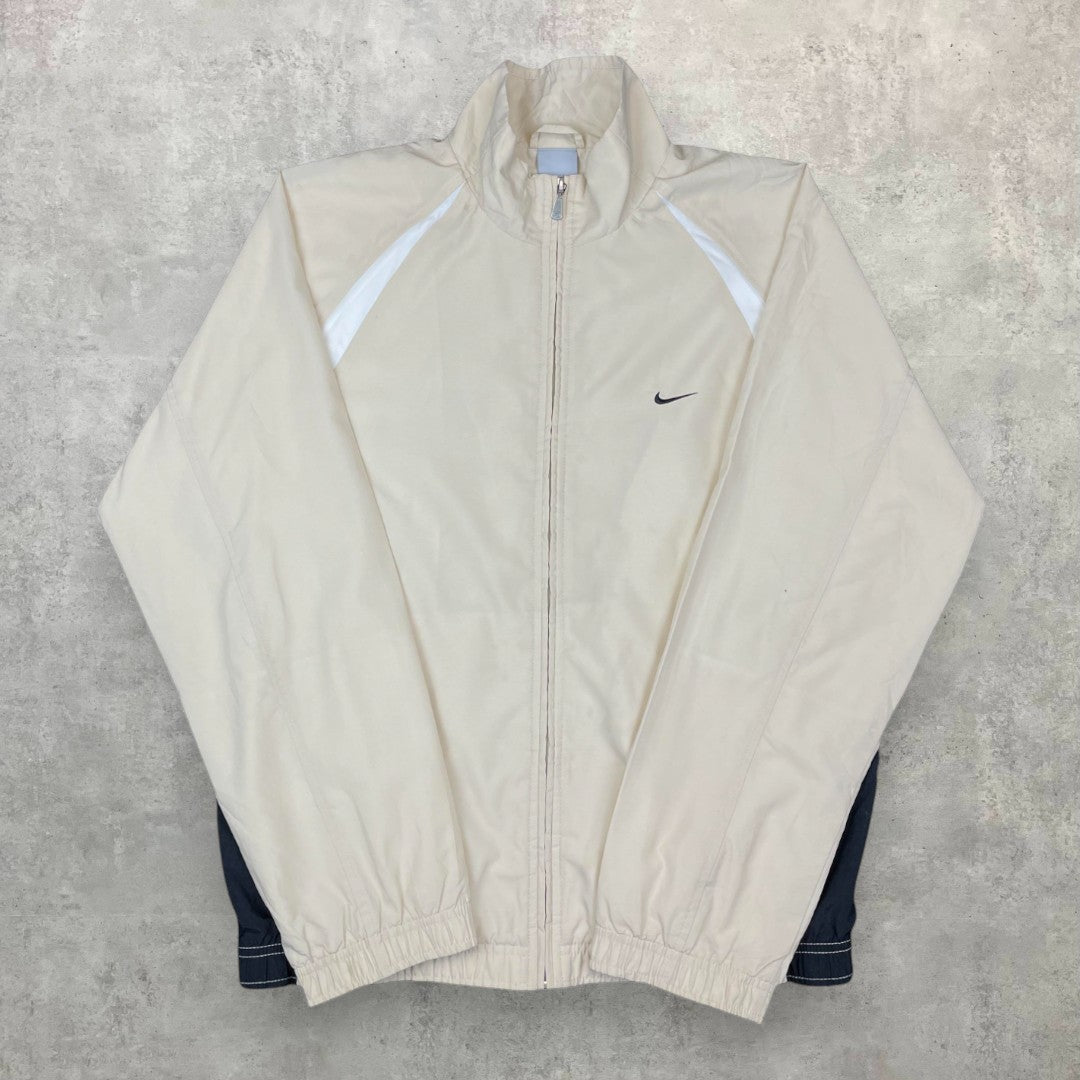 Vintage Nike silvertag bézs széldzseki