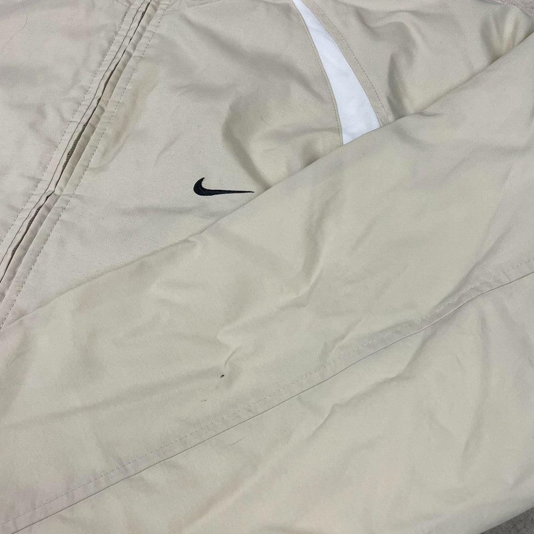 Vintage Nike silvertag bézs széldzseki