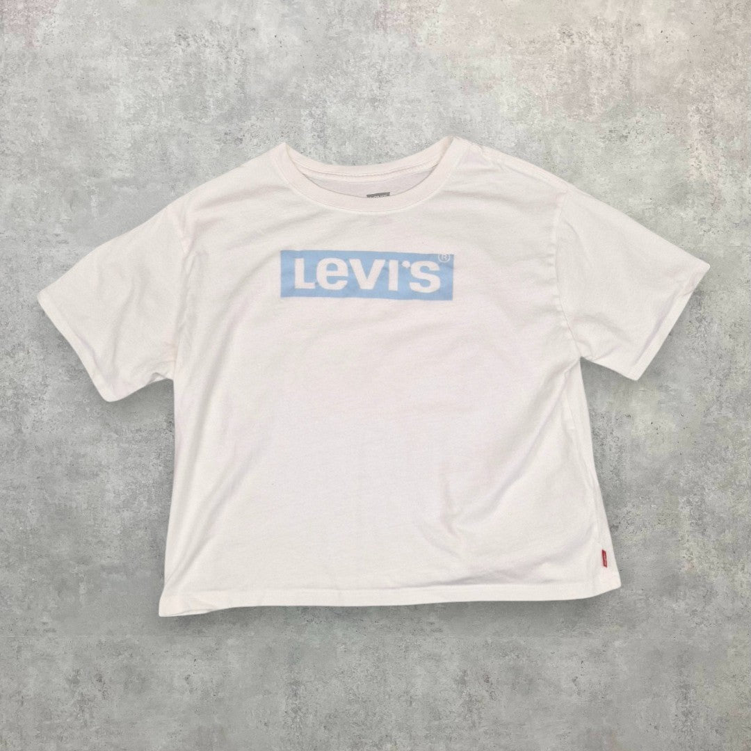 Levi's box logo crop póló