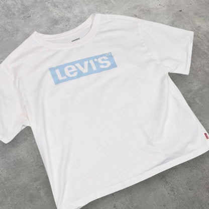 Levi's box logo crop póló