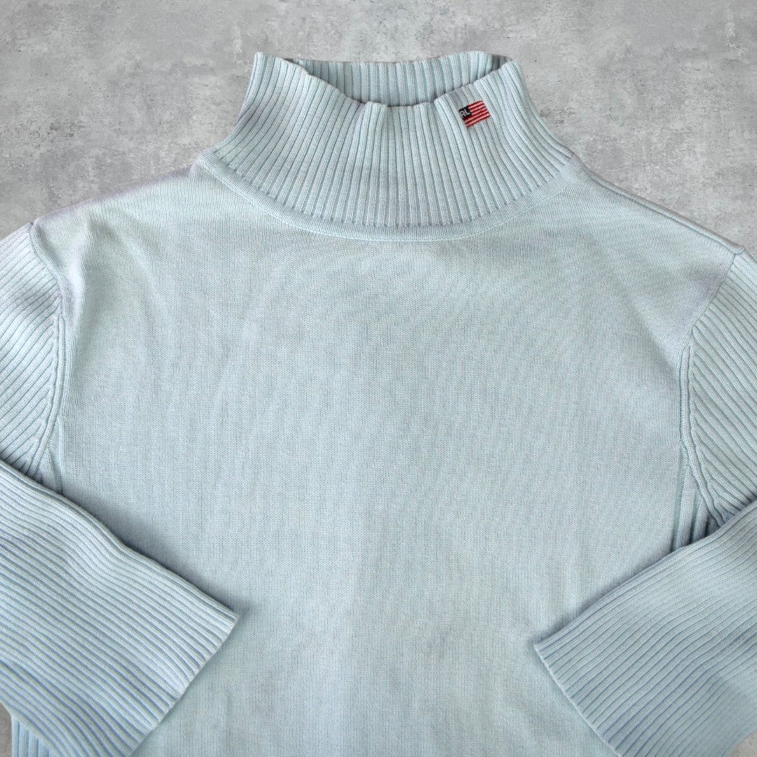Ralph Lauren Polo Jeans Co. világoskék garbó