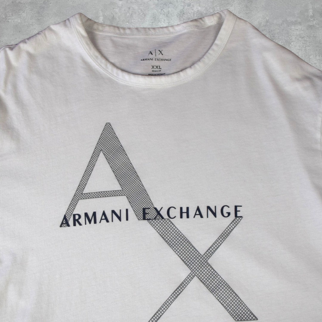 Armani Exchange fehér póló