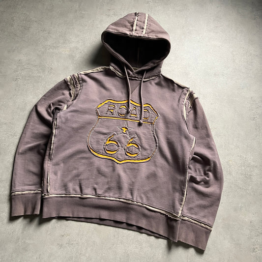 Vintage Route 66 USA hoodie