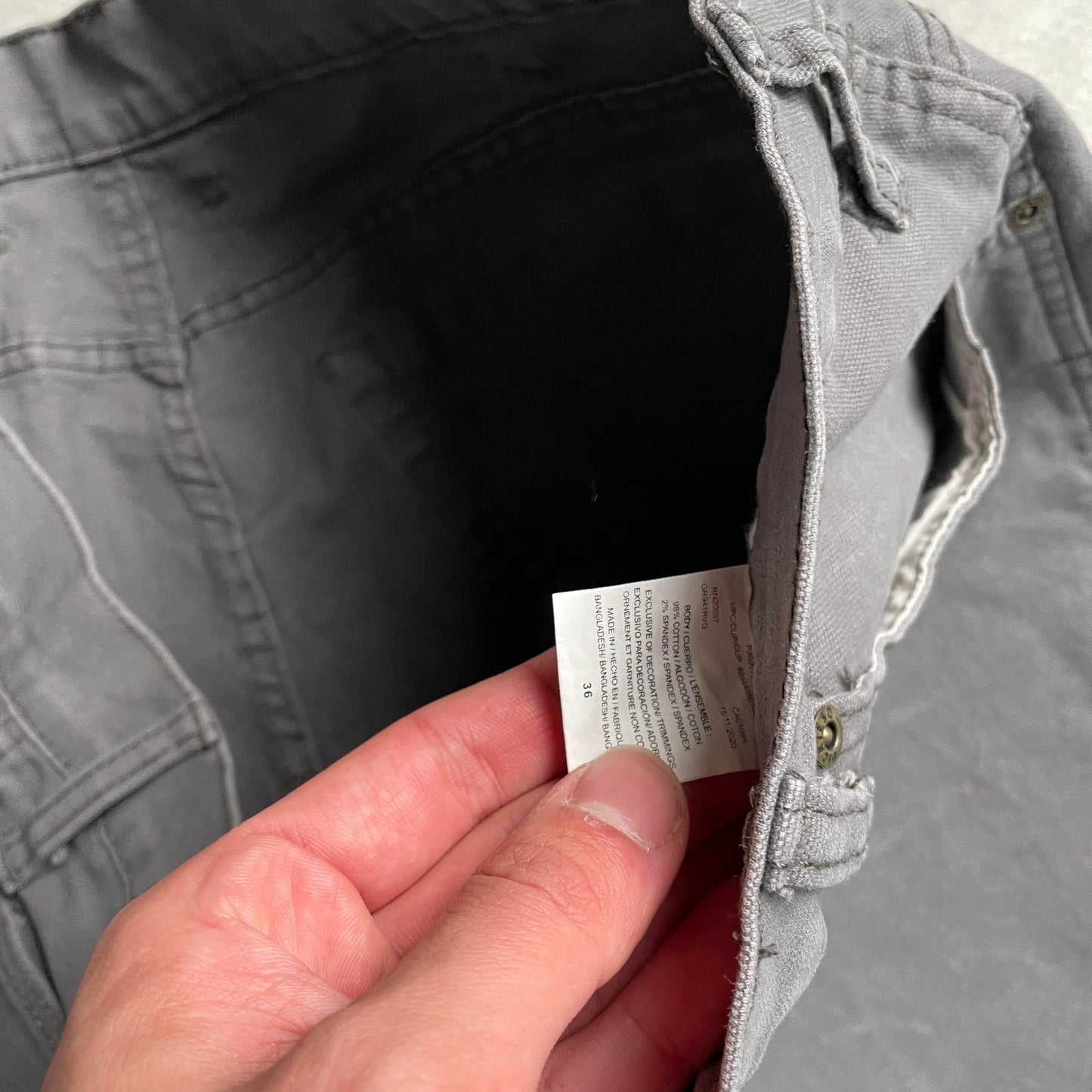 Dickies szürke workwear rövidnadrág
