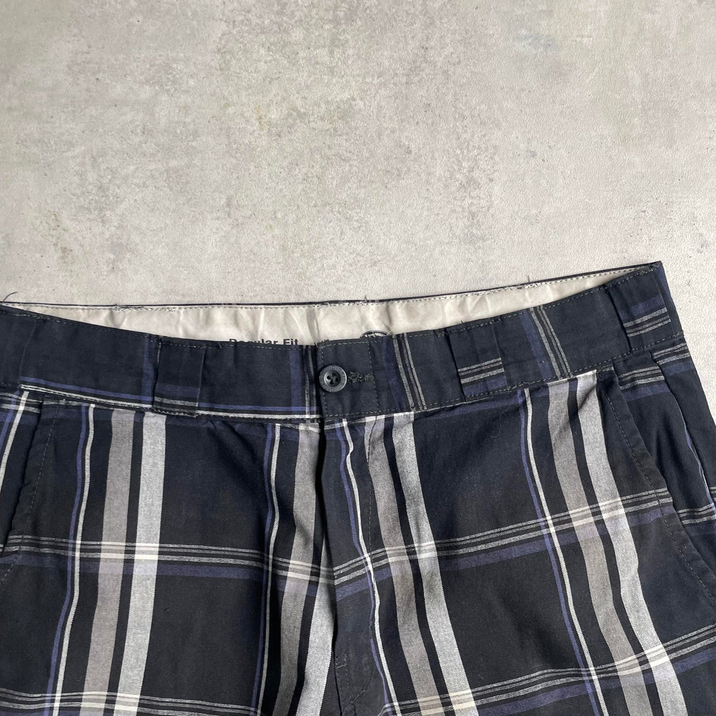 Dickies kockás rövidnadrág