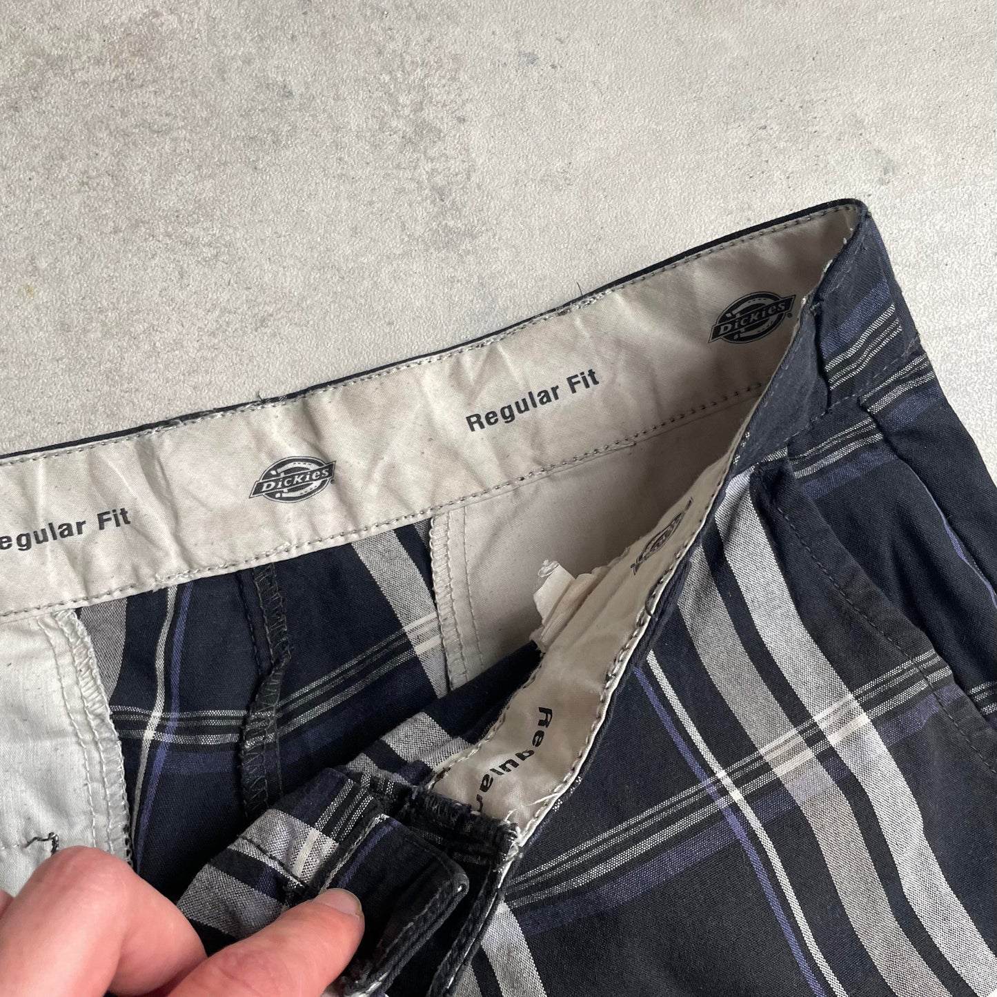Dickies kockás rövidnadrág