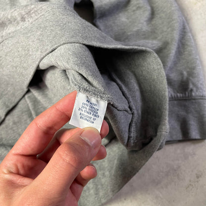 Ralph Lauren szürke quaterzip pulóver