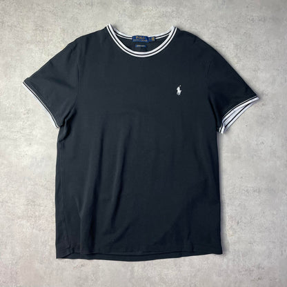 Ralph Lauren fekete collared póló