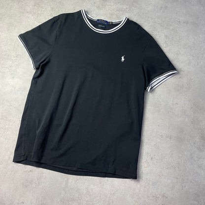 Ralph Lauren fekete collared póló