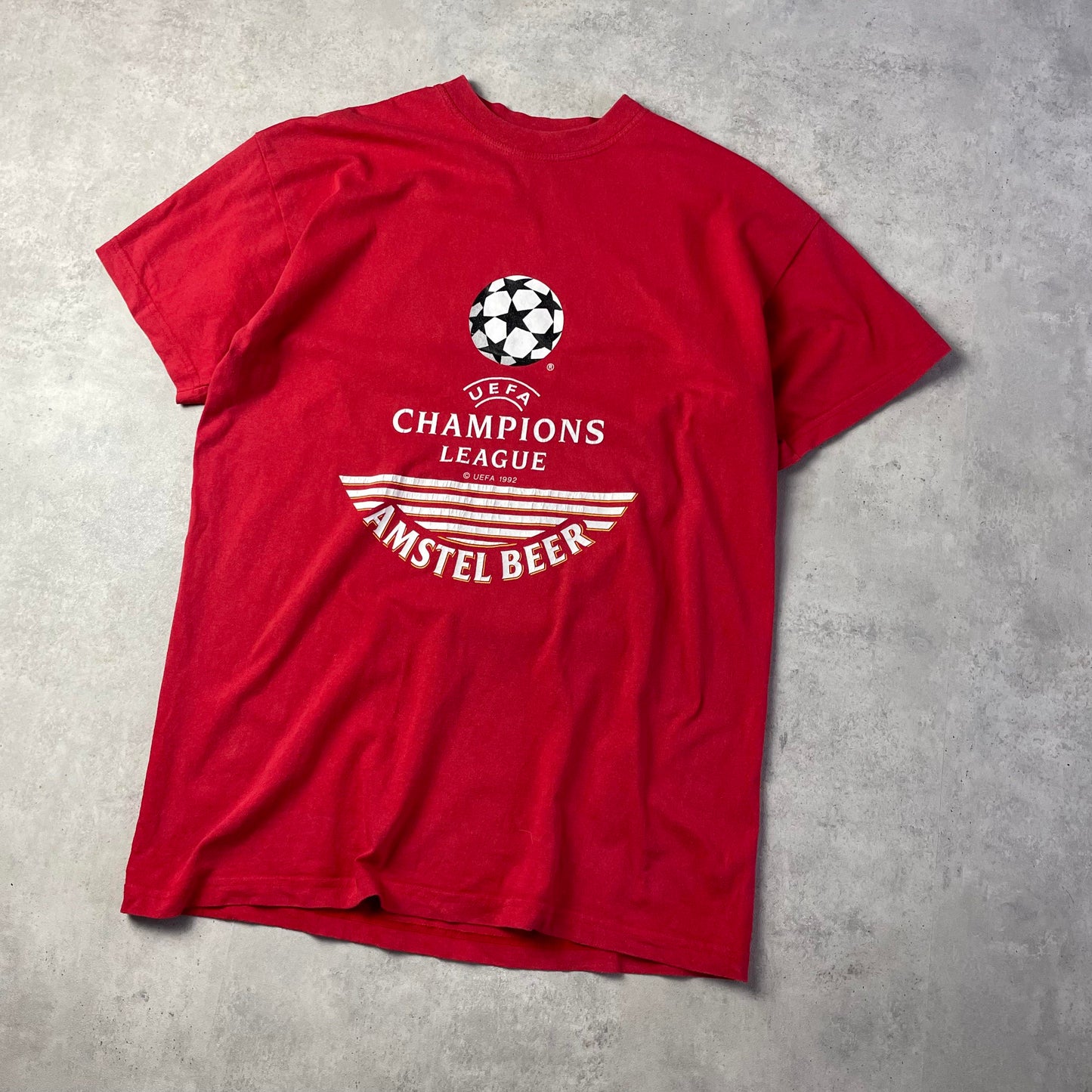 Vintage Amstel 1992 UEFA Champions League póló