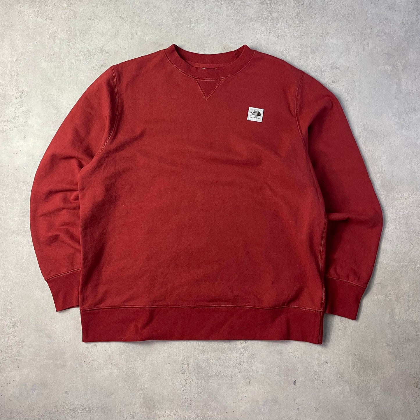 The North Face piros női crewneck