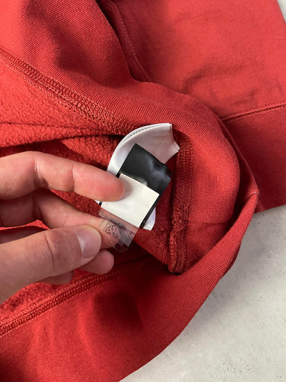 The North Face piros női crewneck