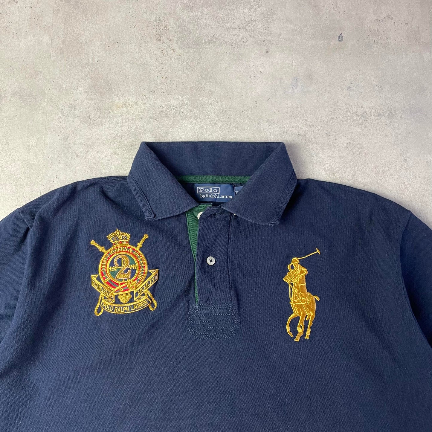 Ralph Lauren sötétkék big pony pólóing