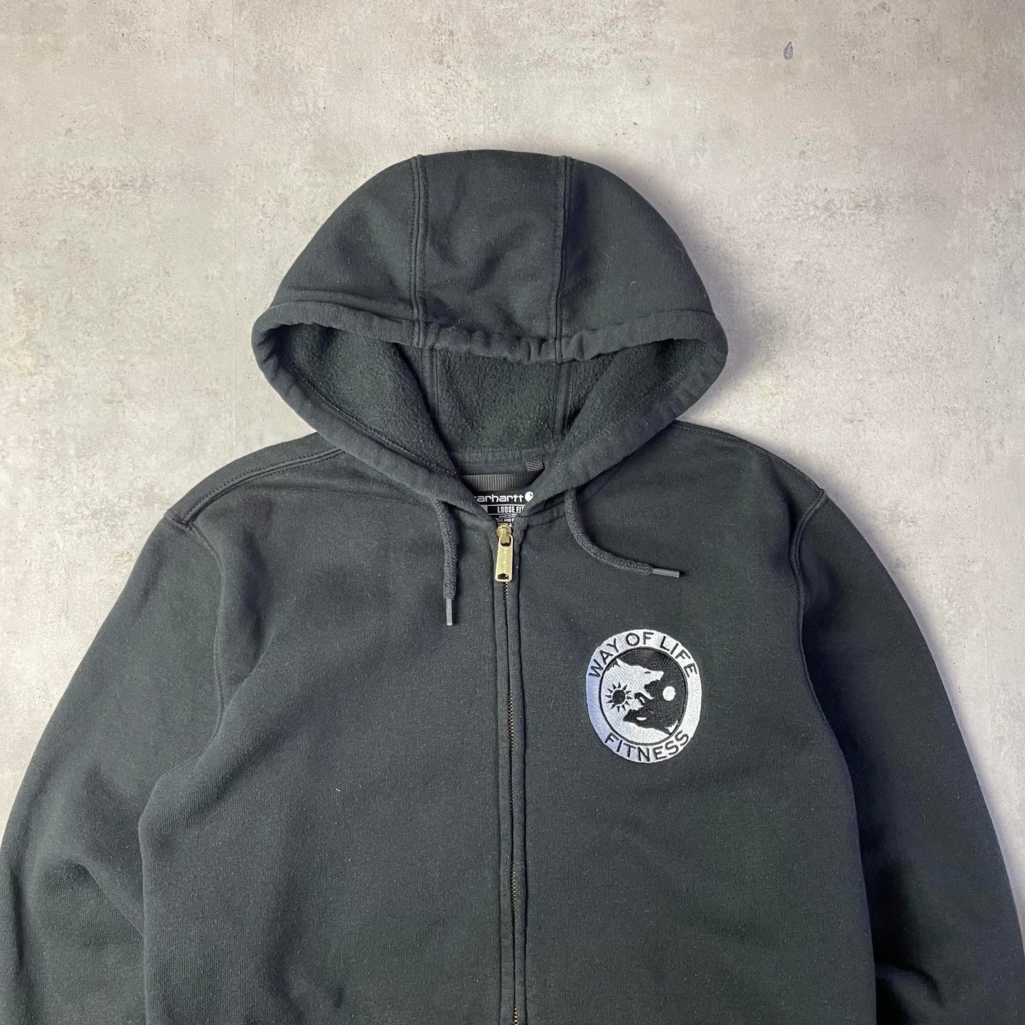 Carhartt Way of life fitness zipup hoodie