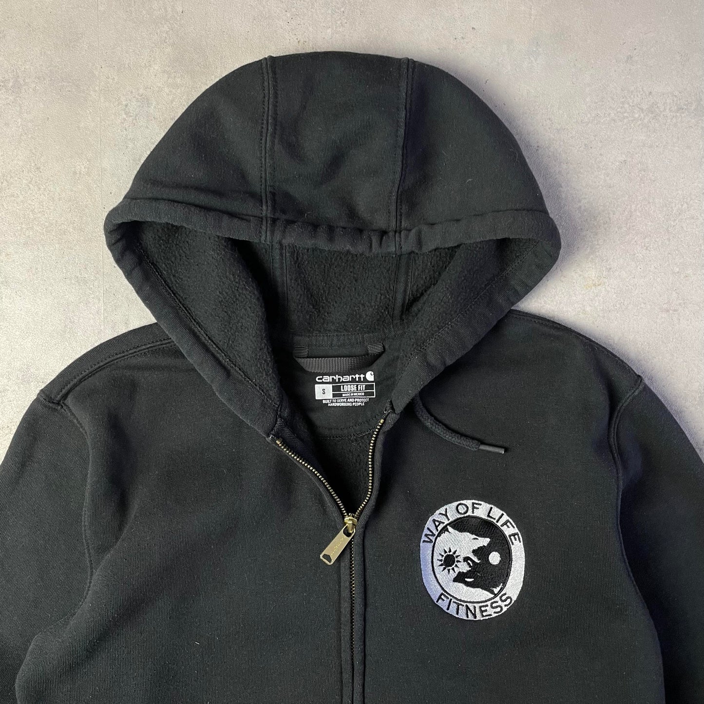 Carhartt Way of life fitness zipup hoodie