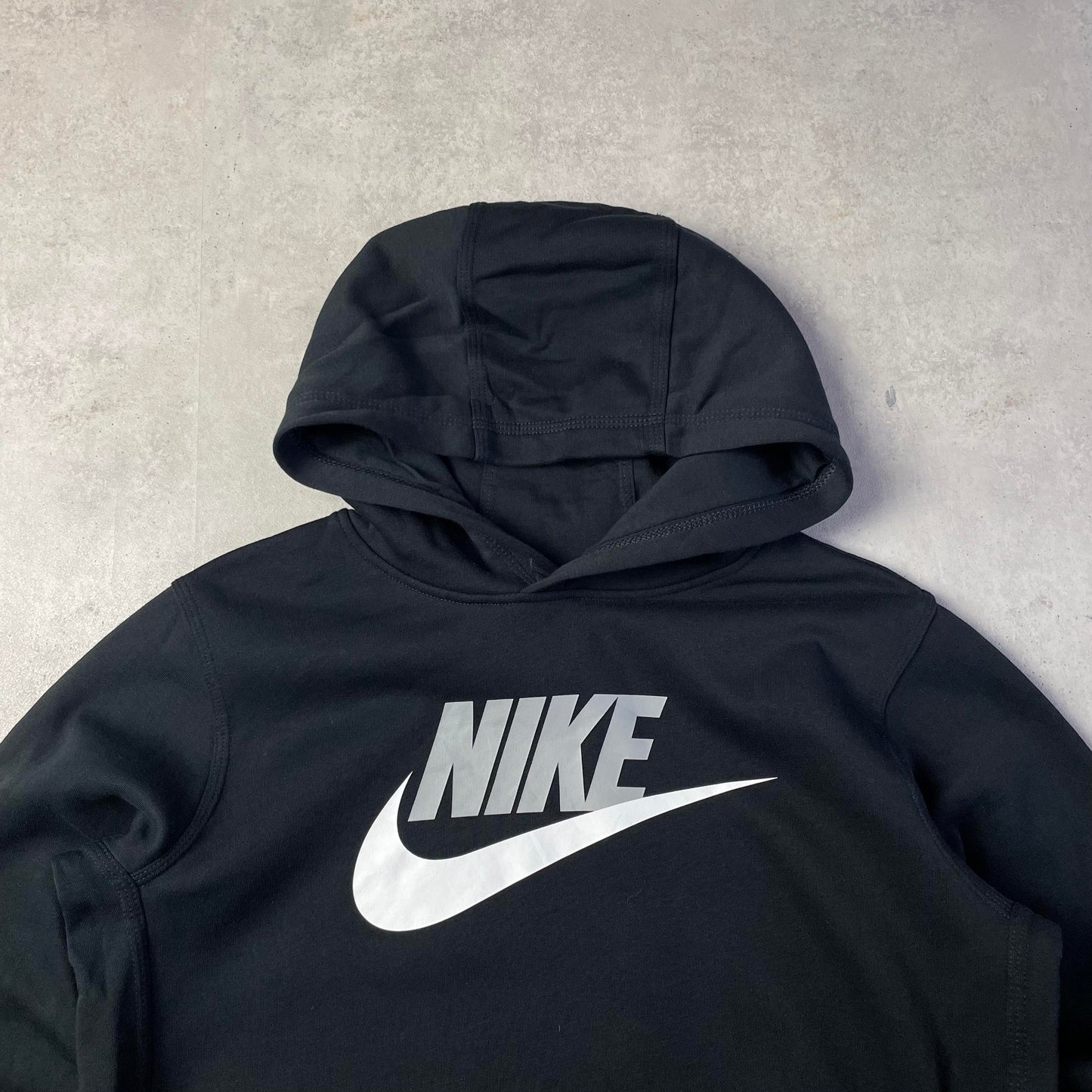 Nike big logo kapucnis pulóver