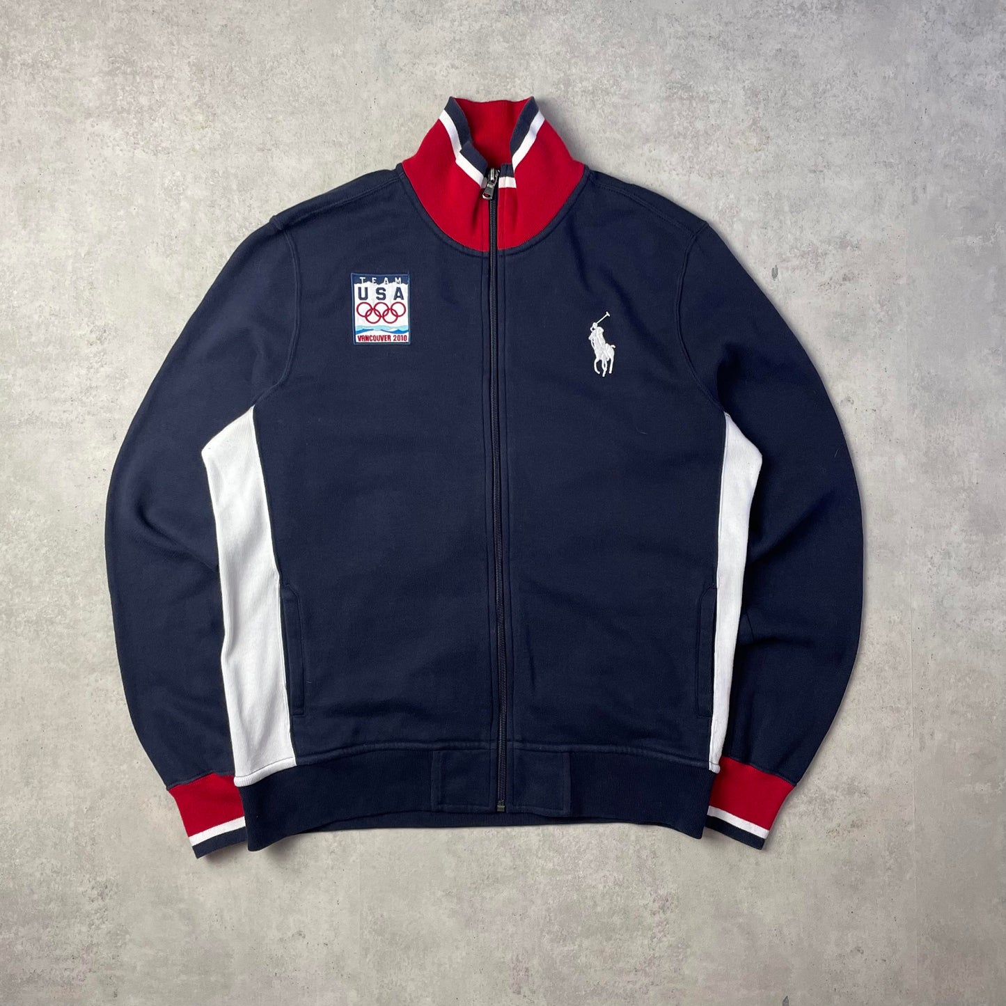 Ralph Lauren Vancouver Olympics Team USA fullzip pulóver