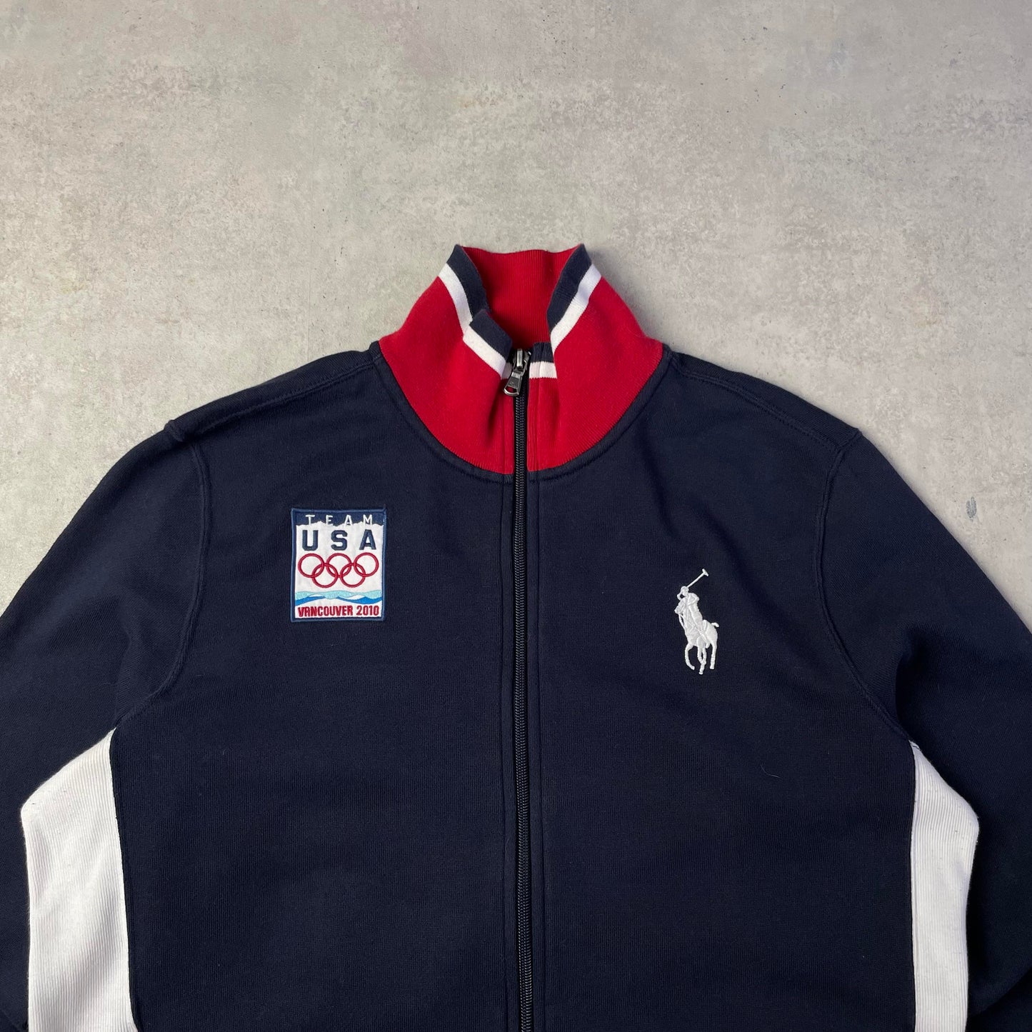 Ralph Lauren Vancouver Olympics Team USA fullzip pulóver