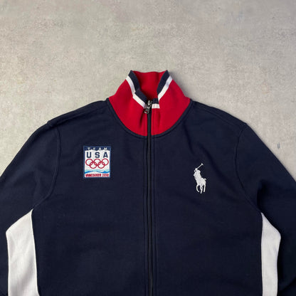 Ralph Lauren Vancouver Olympics Team USA fullzip pulóver