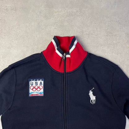 Ralph Lauren Vancouver Olympics Team USA fullzip pulóver