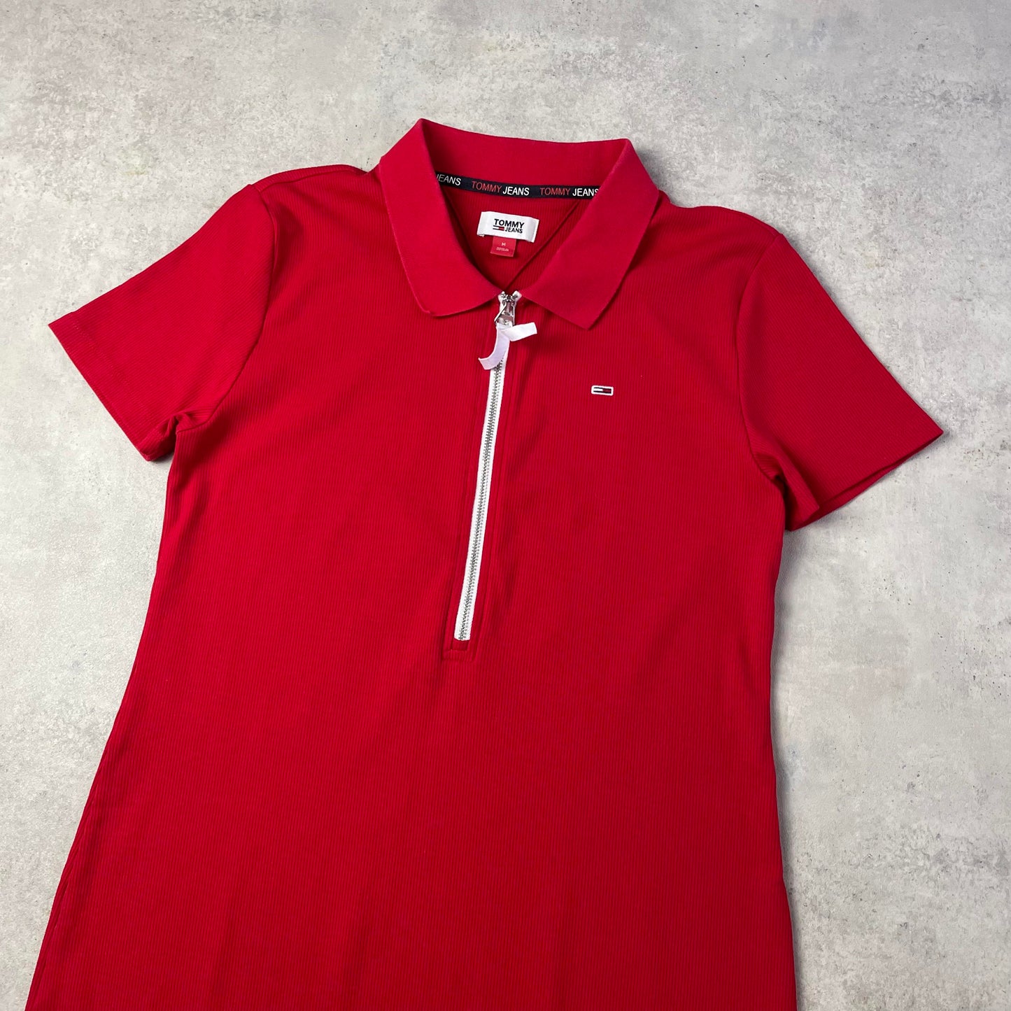 Tommy Jeans piros női ruha