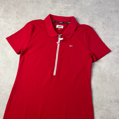Tommy Jeans piros női ruha