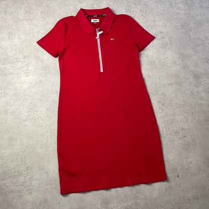 Tommy Jeans piros női ruha