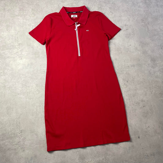Tommy Jeans piros női ruha