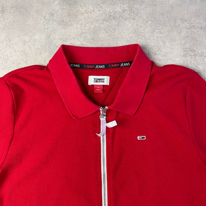 Tommy Jeans piros női ruha