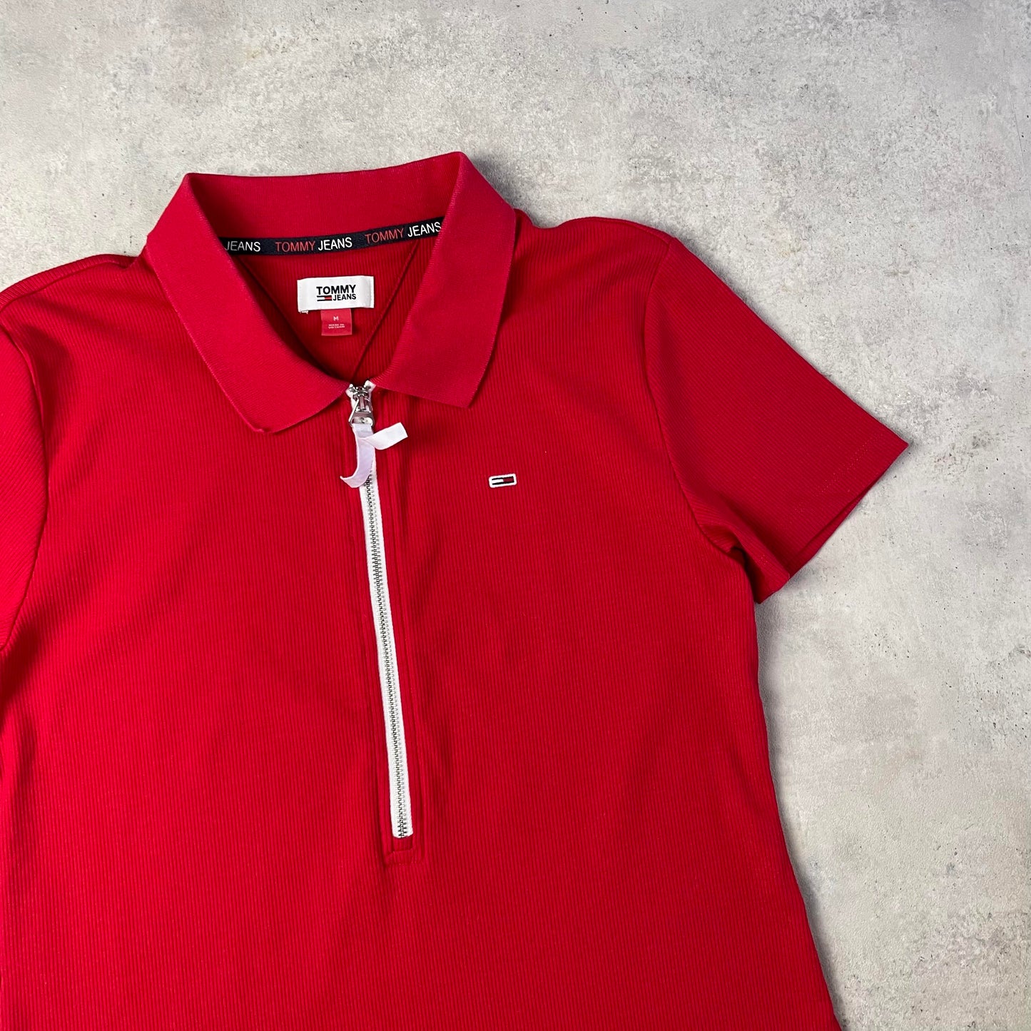 Tommy Jeans piros női ruha