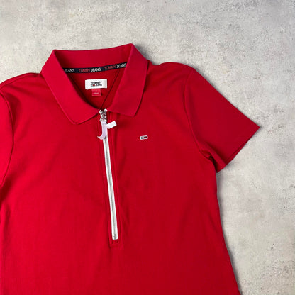 Tommy Jeans piros női ruha
