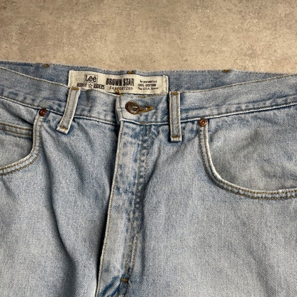 Vintage Lee Brown Star straight fit farmernadrág