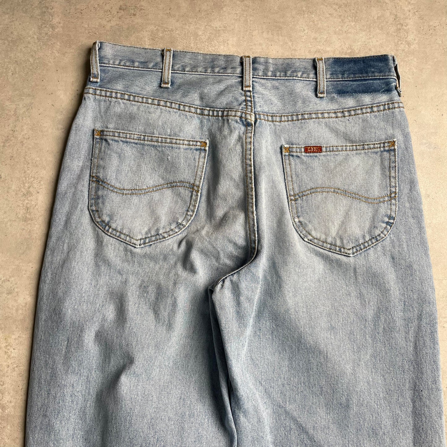 Vintage Lee Brown Star straight fit farmernadrág