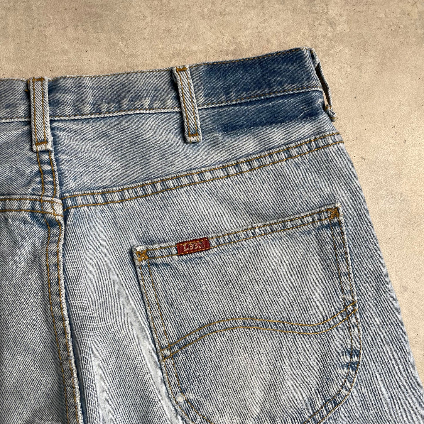 Vintage Lee Brown Star straight fit farmernadrág