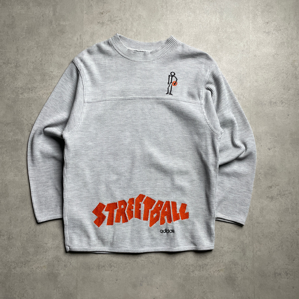 Adidas Streetball waffle knit longsleeve
