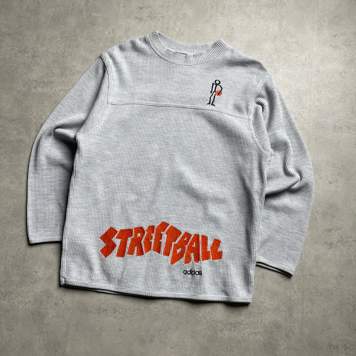 Adidas Streetball waffle knit longsleeve