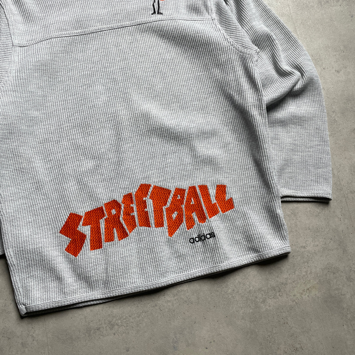 Adidas Streetball waffle knit longsleeve
