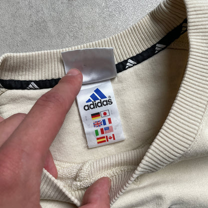 Vintage Adidas big logo crewneck