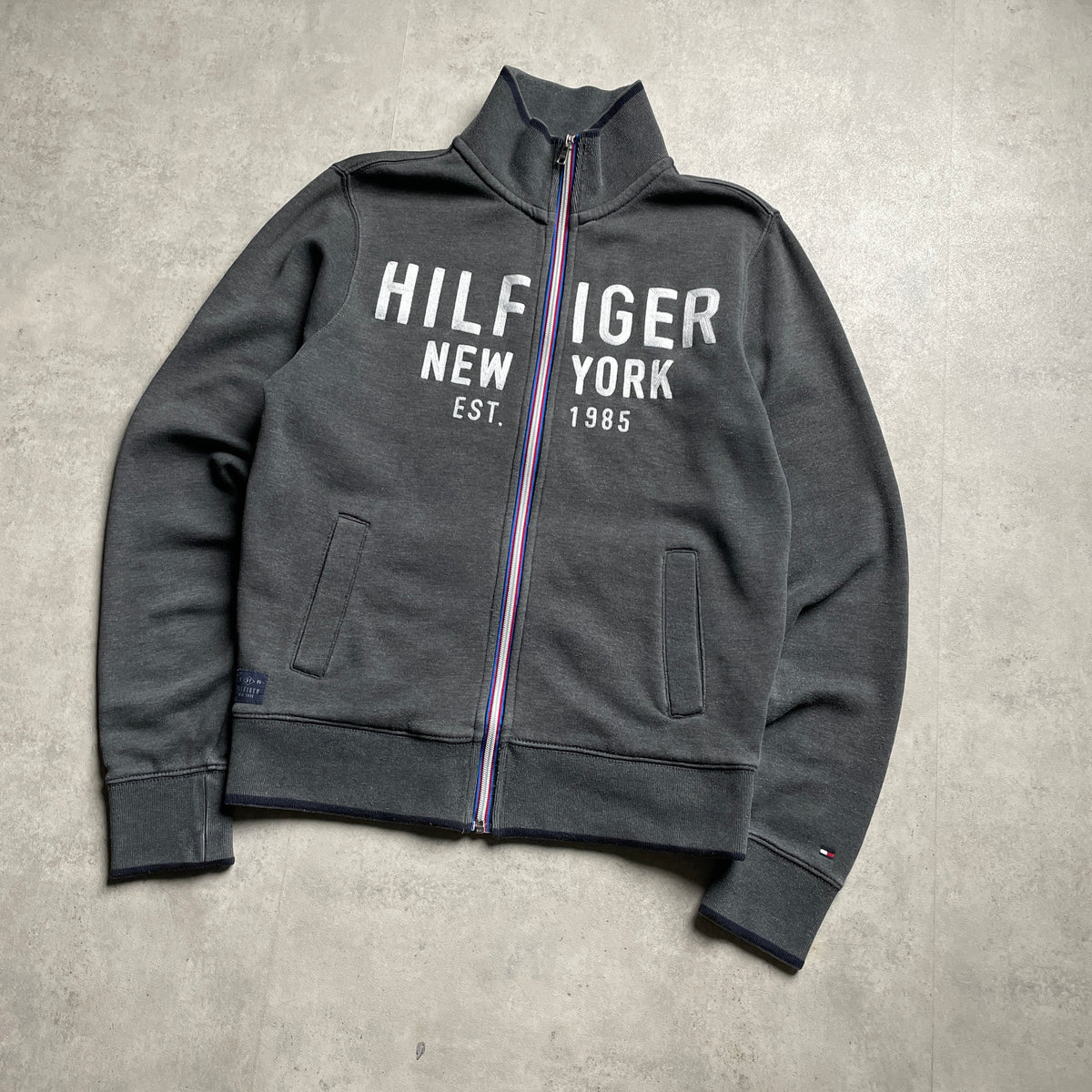 Tommy Hilfiger szürke zipup melegítőfelső
