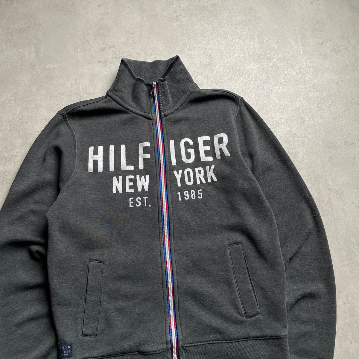 Tommy Hilfiger szürke zipup melegítőfelső