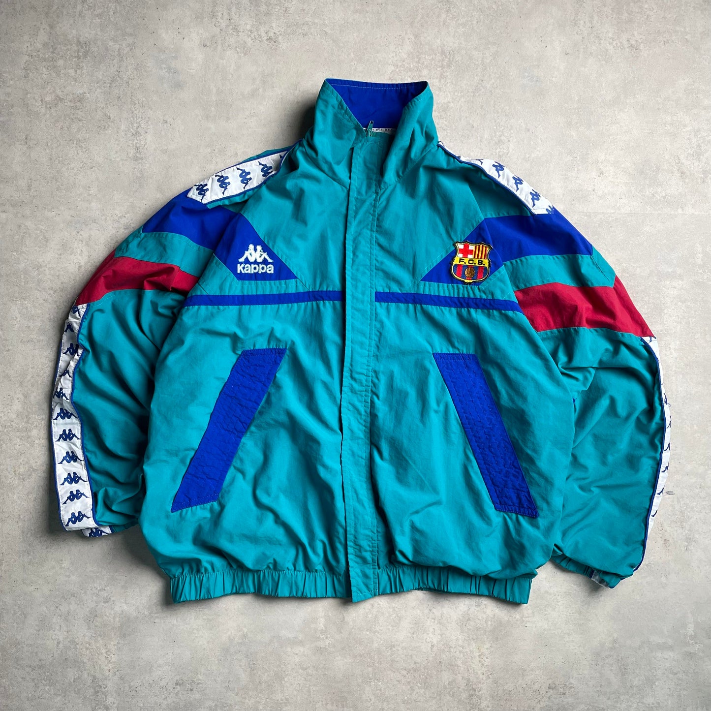 Vintage Kappa 91/93 FC Barcelona széldzseki