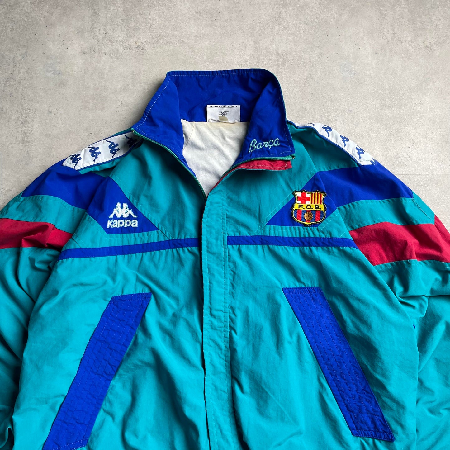 Vintage Kappa 91/93 FC Barcelona széldzseki